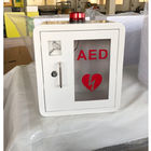 Dauerhafte Stahl AED-Defibrillator-Kabinett-Innengebrauch mit gebogener Ecke